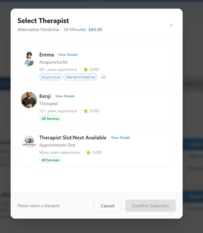 Resource availability view